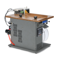 Étiqueteuse semi-automatique de bureau à surface plane Applicateur manuel d'autocollants pour emballage de petites boîtes de pots de bouteilles carrées
