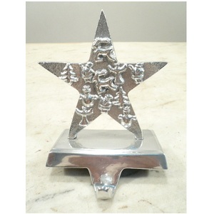 Penguin Gold Metal <b>Stocking</b> <b>Holder</b> For <b>Christmas</b> Home Party Decorative - Product Image 5