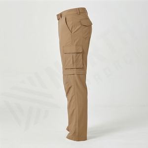 <b>Men's</b> <b>Trousers</b> <b>Men</b> Outdoor <b>Summer</b> Quick Dry Detachable Legs Pants Short Hiking Zip Off Pants Cargo <b>Trouser</b> Premium Quality - Product Image 3