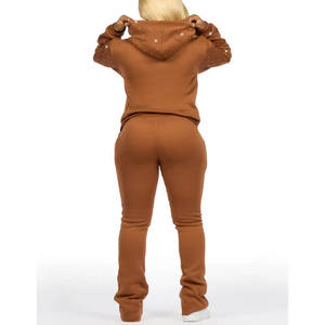 <b>Women</b> Tracksuit <b>Jogging</b> <b>Suit</b> Zipper Jacket Set Comfortable Activewear Outfit Breathable <b>for</b> Workout Running Fitness - Product Image 3