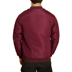 Vente en gros de veste pour bombardier en nylon/polyester de haute qualité pour hommes, logo personnalisé, col montant coupe-vent pour la saison d'hiver - Product Image 5