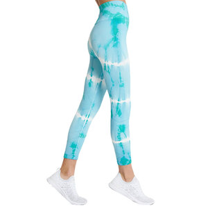 Leggings de gym avec logo personnalisé pour femmes Collants d'entraînement doux pour le levage des fesses Leggings de sublimation sans couture pour femmes - Product Image 4