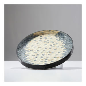 Vente en gros Vietnam nacre incrustation plateau fait main décoratif écologique plateau de service pour café espaces-SM2016 - Product Image 1