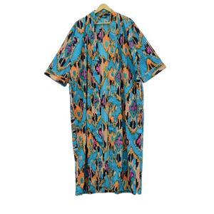 Robe Kimono à imprimé Floral pour femmes, vêtements de plage, vêtements de nuit, nouvelle collection - Product Image 4