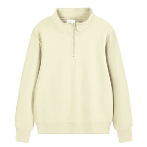 Chaqueta con capucha de lana abullonada de gran tamaño personalizada para hombre, cremallera en medio pecho, 3D digital impresión en relieve, ajuste holgado bordado - Product Image 6