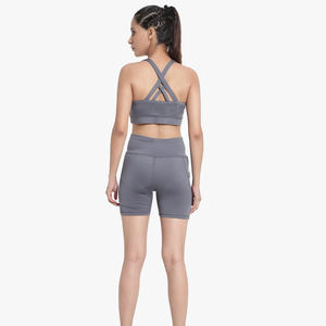 2025ออกกำลังกายแบบสั้นสำหรับผู้หญิงชุดเล่นโยคะแบบไร้ตะเข็บน้ำหนักเบาชุดเล่นยิมดีไซน์ใหม่ - Product Image 6