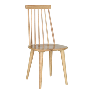Modern Simple Design Wooden High Back Dining <b>Chair</b> for Apartment Dining Room <b>Restaurant</b> Hotels Villas Wholesale Furniture - Product Image 3