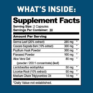 Ekstrak Herbal Alami Terlaris Tablet Pil Pembersih Usus Besar Gel Aloe Vera Pelangsing Terbaik untuk Menghilangkan Toksin - Product Image 5