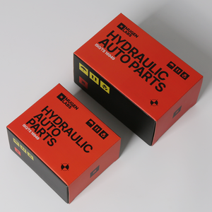 콘택트 렌즈 및 가발 포장을위한 스폰지 라이너 리본 클로저가있는 다채로운 골판지 턱 끝 상자 - Product Image 4