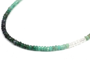 Perles rondelles à facettes ombrées de 3mm faites à la main pierre zambienne naturelle de haute qualité bijoux personnalisés cadeaux certifiés tiers - Product Image 5