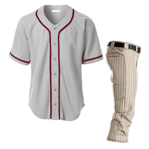 Nueva Llegada 2025, Uniforme de Béisbol Personalizado y Transpirable con Características Antibacterianas y de Secado Rápido, Fabricado por un Proveedor Pakistaní - Product Image 1