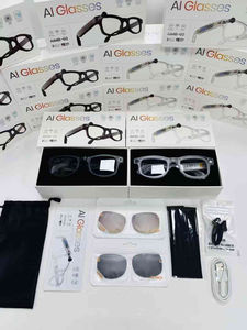 แว่นตาอัจฉริยะ INMO AI G2 คุณภาพสูงสำหรับขายส่ง พร้อมกล้องคู่ วิดีโอ 1080P ควบคุมด้วยเสียง แปลภาษาแบบเรียลไทม์ ช่องเสียบ Type C - Product Image 1