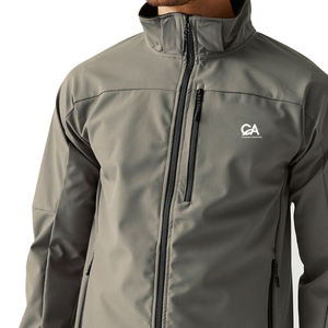 Chaquetas a prueba de viento de concha blanda para hombre, chaqueta impermeable con forro polar para hombre, abrigos cortavientos, Chaquetas deportivas para correr - Product Image 3