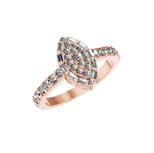 Anillo de diamante cultivado en laboratorio con forma de marquesa elegante, Colección clásica fina de corte certificado IGI para regalo de fiesta de aniversario de boda - Product Image 5