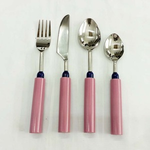 Toda la decoración e Imagina incluso los detalles más pequeños de los cubiertos Personalizar LOGO Juego de cubiertos de vajilla de metal - Product Image 5