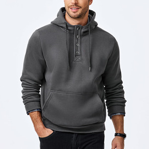 2025 Top Quality Custom Hoodies Manufacturers Plain Blank Hooded Sweatshirt 100% Cotton Heavy <b>Weight</b> 500GSM Oversized Hoodies - Product Image 2
