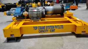 Cabrestante industrial de cangrejo de 3 toneladas Manejo de materiales manual Polipasto de elevación Equipo de polea de engranajes de servicio pesado para uso en fábrica - Product Image 2