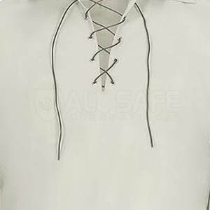 Camisa Kilt Ghillie para niños 100% algodón puro manga larga tradicional Highland Celtic Renaissance Cultural traje personalizable - Product Image 2