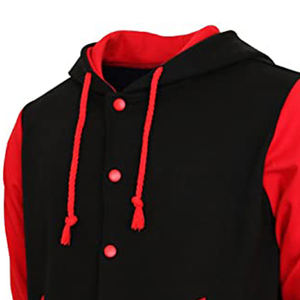 Veste universitaire de haute qualité pour homme, 100% coton, toile, formelle, printemps, design personnalisé, baseball universitaire, devant - Product Image 5