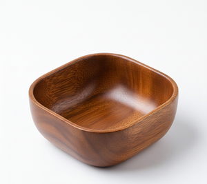 Tazón de Bambú Sólido Ecológico Pulido a Mano para Servir En la Cocina, Mezclar Ensaladas, Exhibir Frutas y Usar en la Mesa de Comedor para Fiestas - Product Image 4