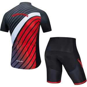 Nuevo diseño, uniforme de ciclismo, nombre de equipo personalizado, conjuntos impresos por sublimación, precio de talla grande, ropa de ciclismo, conjuntos de Jersey y pantalones cortos - Product Image 2