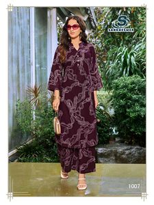 Nueva colección de pantalones Kurti estampados de algodón para mujer para uso regular y de oficina con tela de calidad con diferentes estampados - Product Image 4