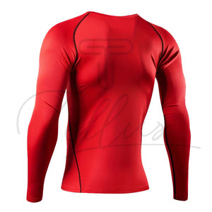 Camisetas de Compresión Deportivas para Hombre de Alta Calidad, Transpirables, de Secado Rápido, Manga Larga, Spandex/Poliéster - Product Image 4