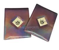Porte-menu en bois durable de luxe italien, couvertures de menu en cuir PU pour restaurants, hôtels, boutiques, bars à vin, promotion des ventes en Inde M&Z