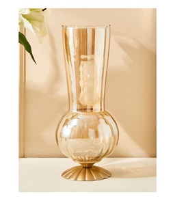 Nouvelle Arrivée Vase à Fleurs Moderne en Métal et Fer, Vase sur Pied Écologique, Taille, Forme et Couleur Personnalisables pour Usage Domestique et Commercial - Product Image 4