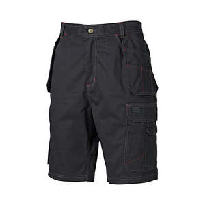 Shorts cargo décontractés en toile noire pour homme, livraison DDP, trois quarts, séchage rapide, respirant, fermeture à cordon - Product Image 5