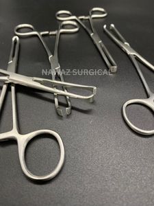 Pinzas para Tejidos Allis, Manuales, de Acero Inoxidable, Instrumento Quirúrgico de Alta Calidad, Pinzas de Agarre, Herramienta Médica con Certificación CE - Product Image 4