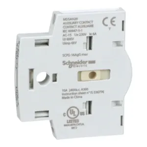 Blocco di Contatti Ausiliari MDSAN20 per Schneider Electric, per Contatti Elettrici e Materiali di Contatto - Product Image 1