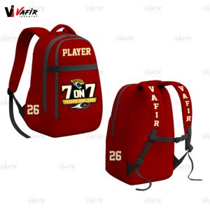 Sac à dos pour sports d'équipe par sublimation avec impression personnalisée Sacs de basketball design Sac à dos pour applaudir avec logo d'équipe Nom du joueur Numéro - Product Image 6