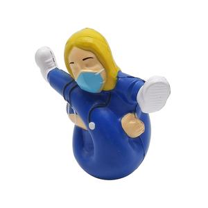 Customized Nurse Shaped Pu Pressure Ball <b>Stress</b> Reliever - Product Image 3