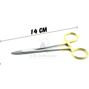 Porte-aiguilles manuels en acier inoxydable de qualité supérieure, couleur et logo personnalisés, nouveau style, pour usage en chirurgie générale, durables et réutilisables - Product Image 4