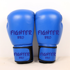 Custom Logo PVC Boxing <b>Gloves</b> PU Leather MMA <b>Gloves</b> with Custom Logo - Product Image 2