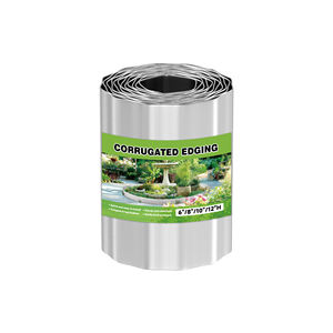 Bordure en acier laminé à froid argenté de 12'*10' pour aménagement paysager, pelouse, jardin - Product Image 2