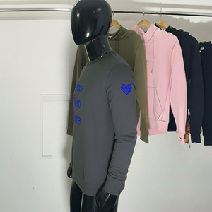 Pull de haute qualité, unisexe, 100% coton, col rond, streetwear d'hiver, tendance, surdimensionné, sexy, décontracté, écologique, personnalisé - Product Image 1