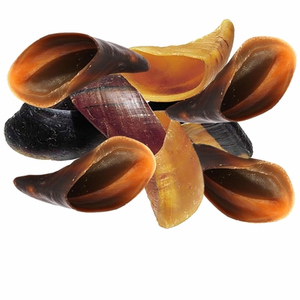 Golosinas para perros sin granos naturales de la mejor calidad, juguete masticable duradero orgánico, alternativas sostenibles de cuero crudo, pezuña de bajo precio - Product Image 4