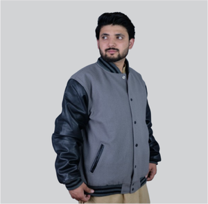 Chaqueta Universitaria de Invierno Casual para Hombre, Ecológica, con Impresión de Logotipo Personalizado de Alta Calidad, al por Mayor - Product Image 6