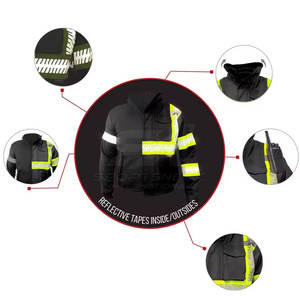 Chaquetas de Seguridad Impermeables con Diseño de Alta Visibilidad para Trabajo en Exteriores y en Todo Tipo de Clima - Product Image 6