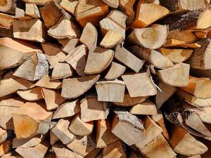 Bûches de bois sèches sans fumée pour fours, mélange de bois, combustible économe en énergie pour le refroidissement et le chauffage - Product Image 4