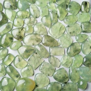 Pierre précieuse de Prehnite naturelle en gros pour la fabrication de bijoux Belle pierre de Prehnite pour accessoires - Product Image 2