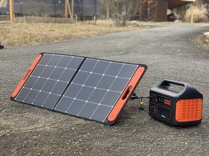 DBTPOWER خارج الشبكة للتخييم في الهواء الطلق مولد شمسي شحن ذهبي مورد طاقة البطارية