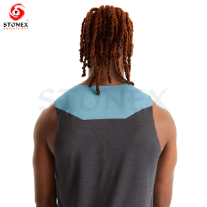 Men Gym Tank Top Quick Dry Breathable Workout Sleeveless Shirt Running Fitness <b>Vest</b> Athletic Fitness wear Custom Logo Print - Product Image 3