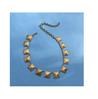 Bijoux en laiton indien pour femmes, design classique à la mode, finition naturelle, accessoire décoratif de fête de Noël, meilleure vente