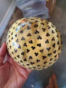 Juego de cuencos para servir de cuerno Natural de marca de alta calidad, cuencos de afeitar pulidos hechos a mano, Material esmaltado para Hotel en casa, hecho en La India - Product Image 3