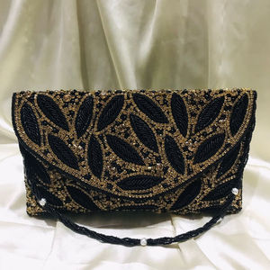 Pochette de soirée de styliste ethnique faite à la main - Product Image 1