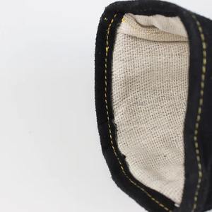 Guantes de trabajo para soldador, protección de seguridad profesional, Guante de cuero, aislamiento térmico resistente al desgaste - Product Image 3