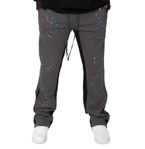 2024 nouveau Logo personnalisé hommes taille haute tissé pantalons de survêtement à la mode grande poche cordon Stretch ample décontracté Leggings pour la course - Product Image 5